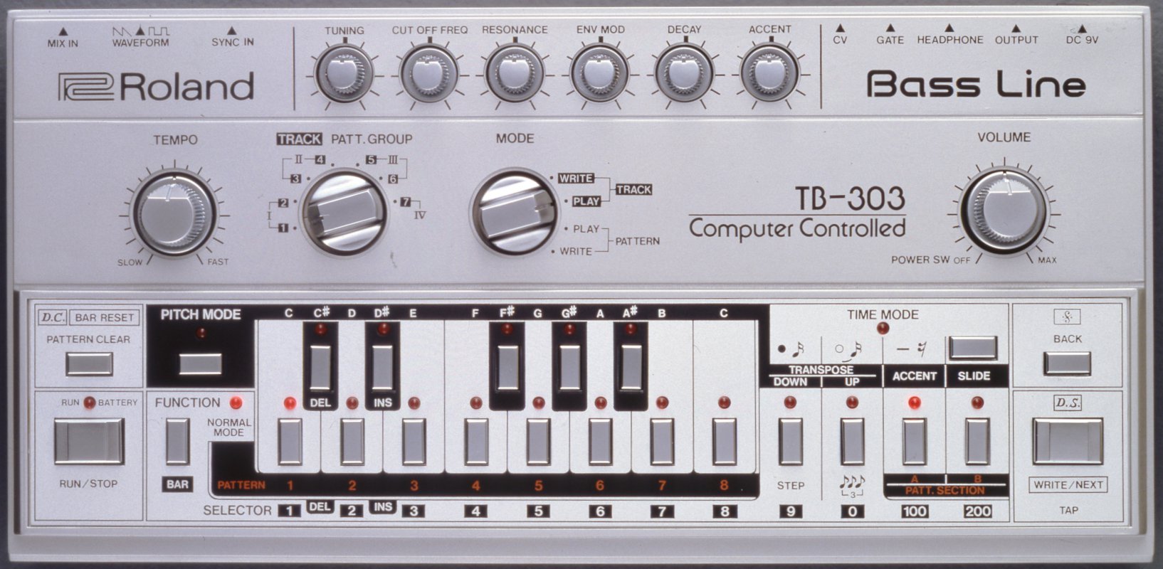 Mer information om "Roland TB-303 – en förtrollad silverlåda"