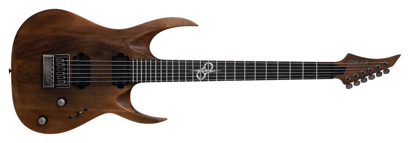 Mer information om "SOLAR GUITARS Announces Two New Type A “Limited Edition” Distressed Models"