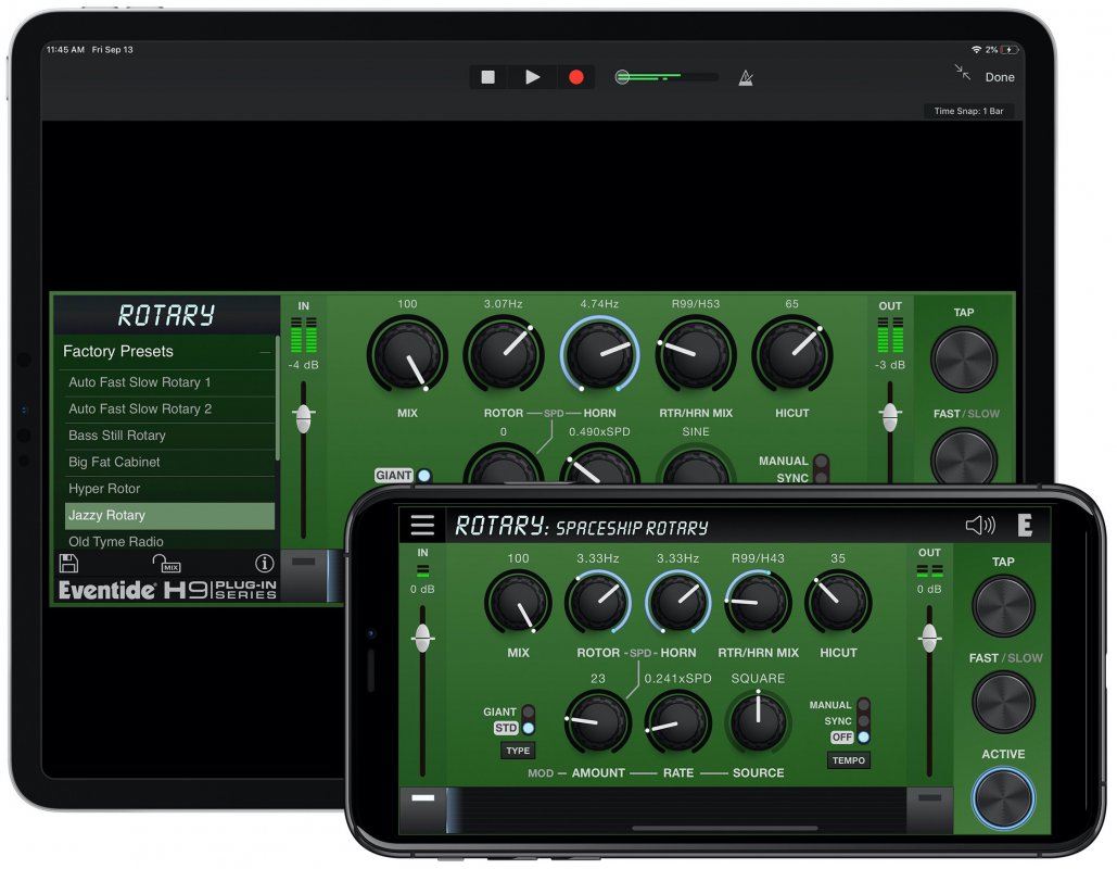 Mer information om "Eventide Audio releases Rotary Mod emulation of classic Leslie speaker for mobile music creation on iPhone and iPad"