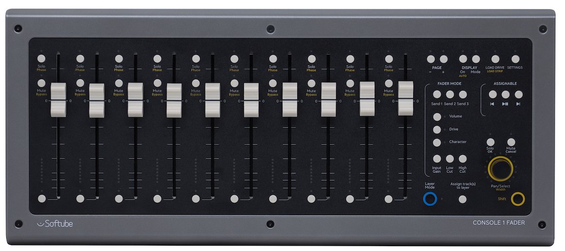 Mer information om "Softube launches Console 1 Fader"