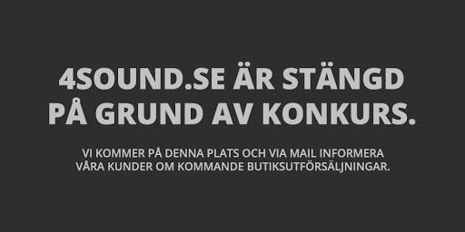 Mer information om "4Sound och moder­bolaget MRH i konkurs"