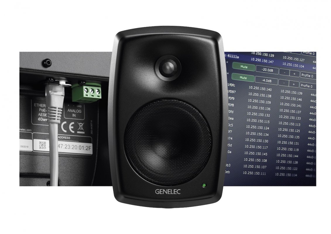 Mer information om "New Genelec 4430 loudspeaker gives the AV world exceptional sound quality over IP"