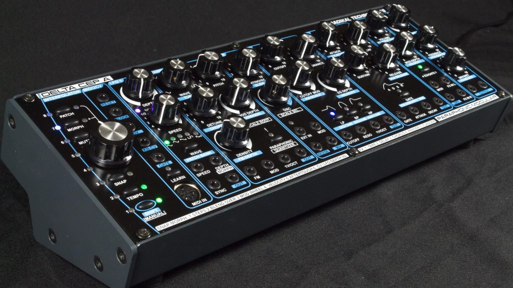 Mer information om "Radikal Technologies takes DELTA CEP A paraphonic semi-modular synth several steps further forward with free firmware updates"
