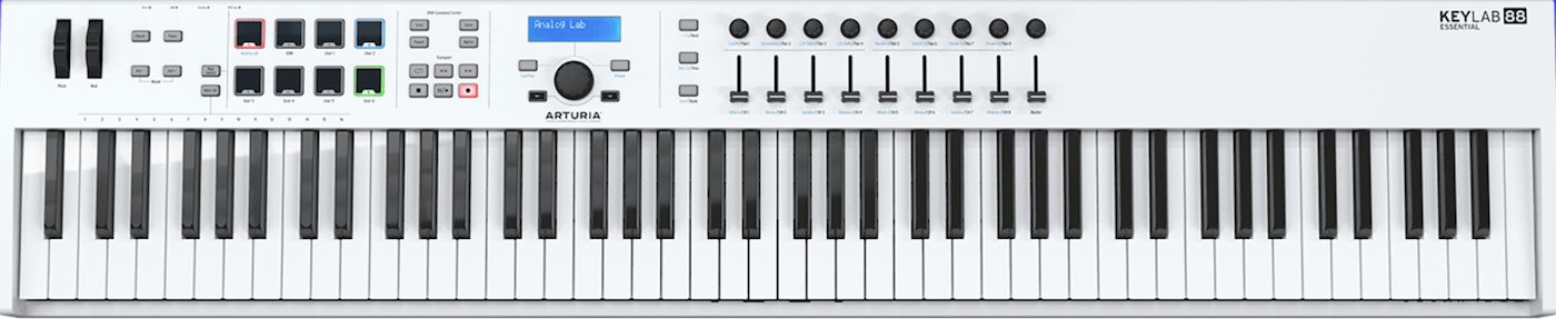 Mer information om "Arturia reveal KeyLab Essential 88 at NAMM 2020"