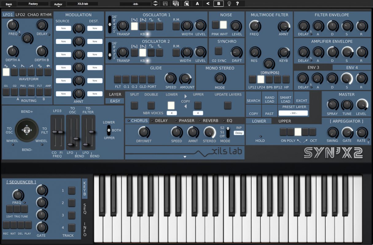 Mer information om "XILS-lab elevates exciting Syn’X 2 subtractive synthesis polytimbral powerhouse to higher heights with v2.5 upgrade"