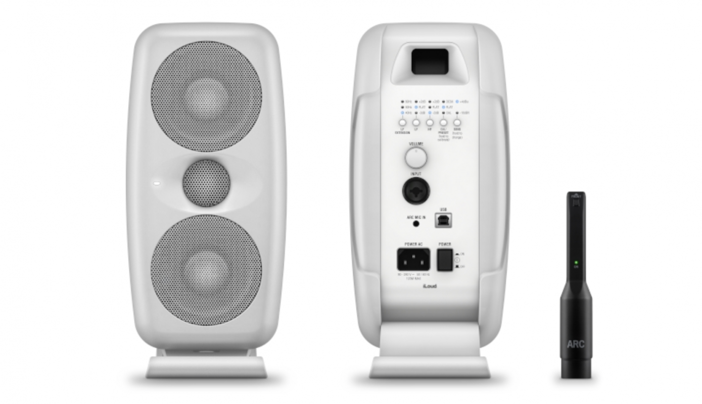 Mer information om "IK Multimedia offers iLoud MTM reference monitor in white"