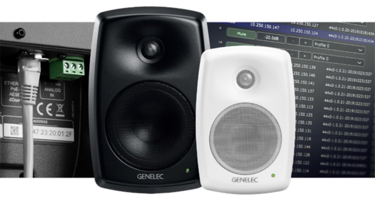 Mer information om "Genelec to showcase 4420 and 4430 Smart IP loudspeakers at ISE"