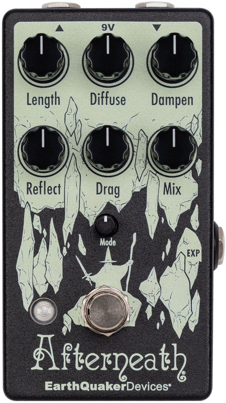 Mer information om "EarthQuaker Devices Third Version of Afterneath Enhanced Otherworldly Reverberation Device"