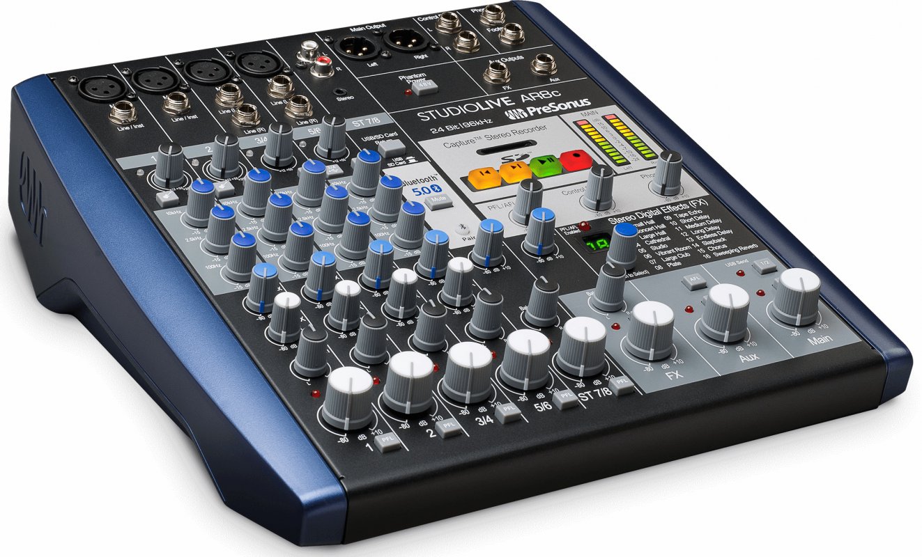 Mer information om "PreSonus StudioLive ARc Mixers Designed for Today’s Musicians and Content Creators"