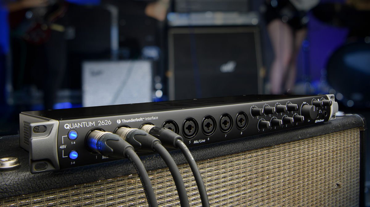 Mer information om "NAMM 2020 – Presonus släpper nya thunderbolt-ljudkortet Quantum 2626 med hela 26 in/ut (video)"