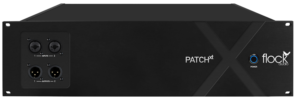 Mer information om "Flock Audio propagates PATCH digitally-controlled, 100%-analog patch bay routing system selection with LT and XT hardware"