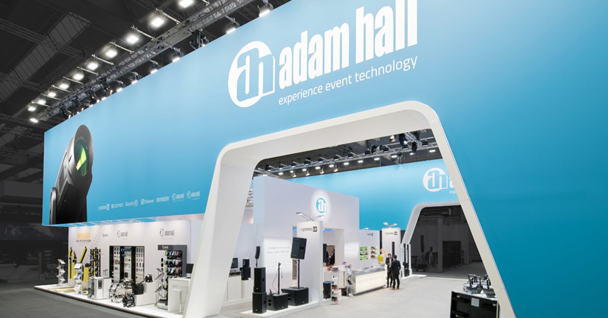 Mer information om "Adam Hall Group cancels participation in Prolight + Sound 2020 – virtual trade show with product highlights"