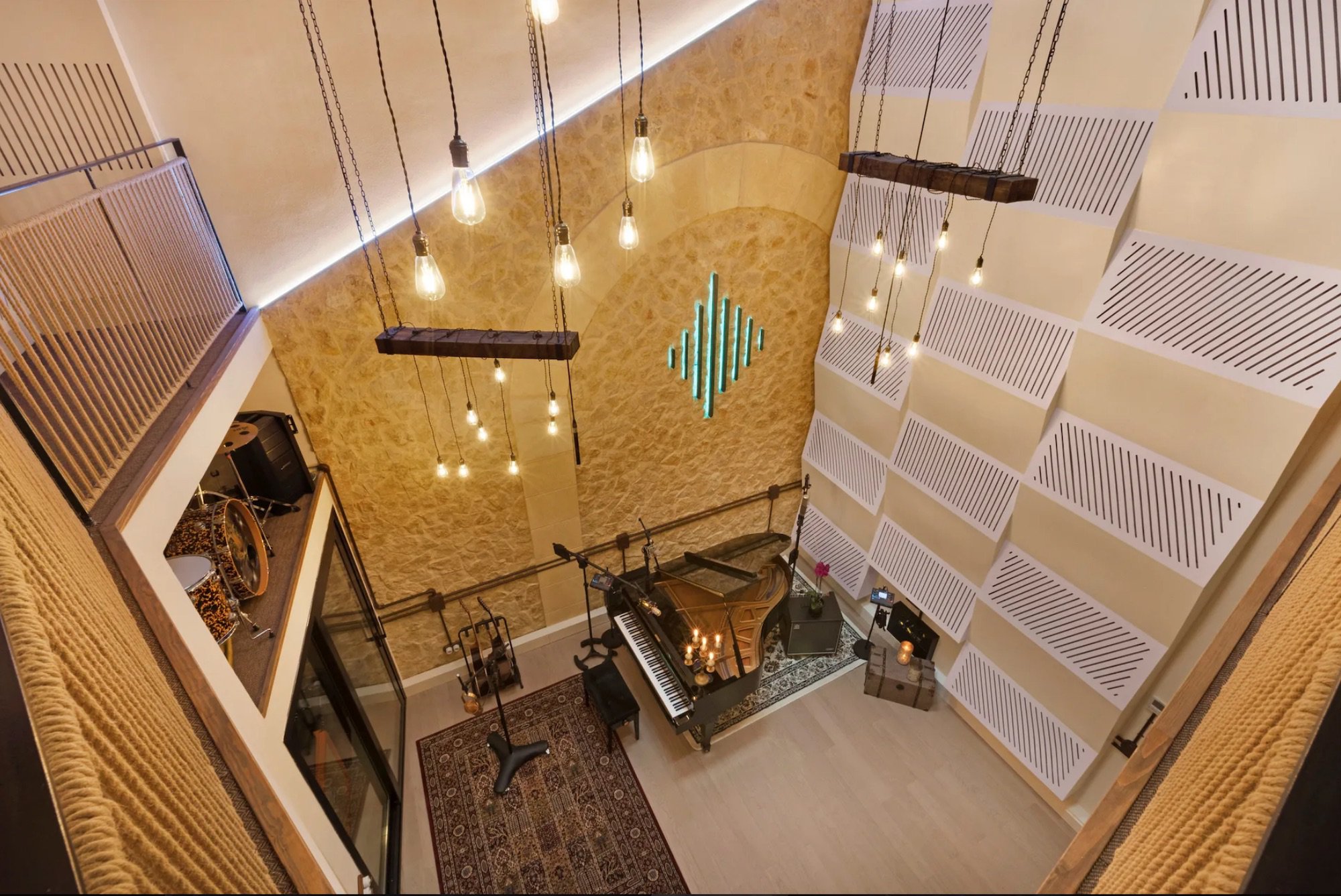Palma Music Studios del 3: Formgivning och interiör