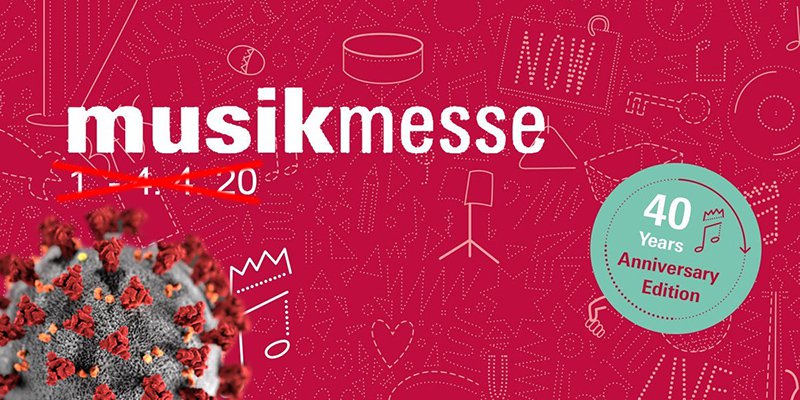 Mer information om "Musikmesse 2020 skjuts upp på grund av covid-19"