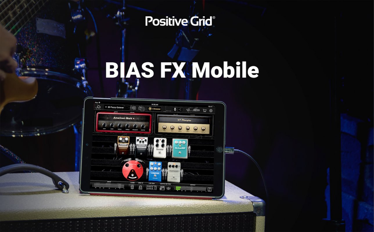 Mer information om "Play, Create, Connect — At Home: Positive Grid Invites Musicians to Download Full Version of BIAS FX Mobile for Free"