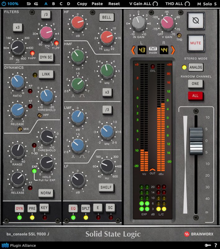 Mer information om "Solid State Logic’s 9000 J joins Brainworx’s SSL-Console Series!"