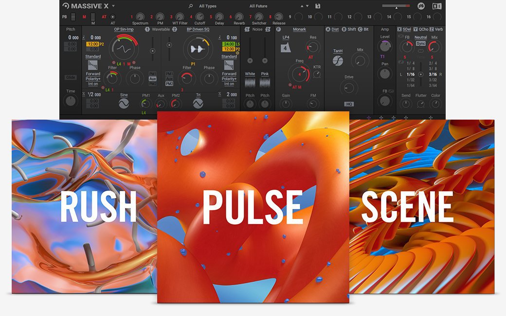 Mer information om "Native Instruments releases three MASSIVE X Expansions"
