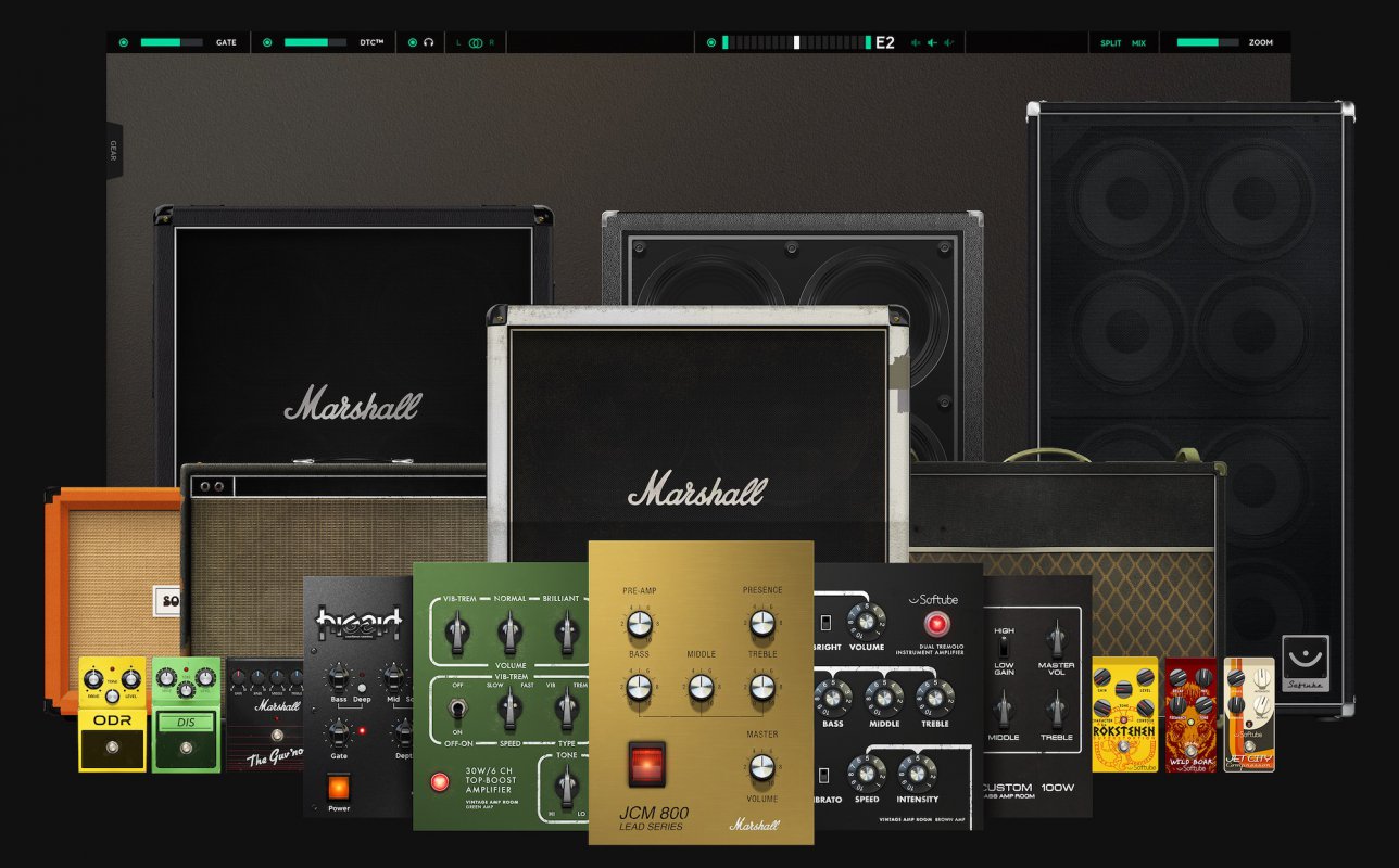 Mer information om "Softube releases Amp Room and Marshall Cabinet Collection"