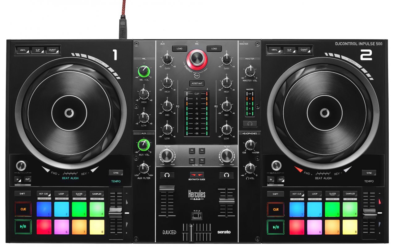 Mer information om "Hercules DJ Controllers announces the Inpulse 500"