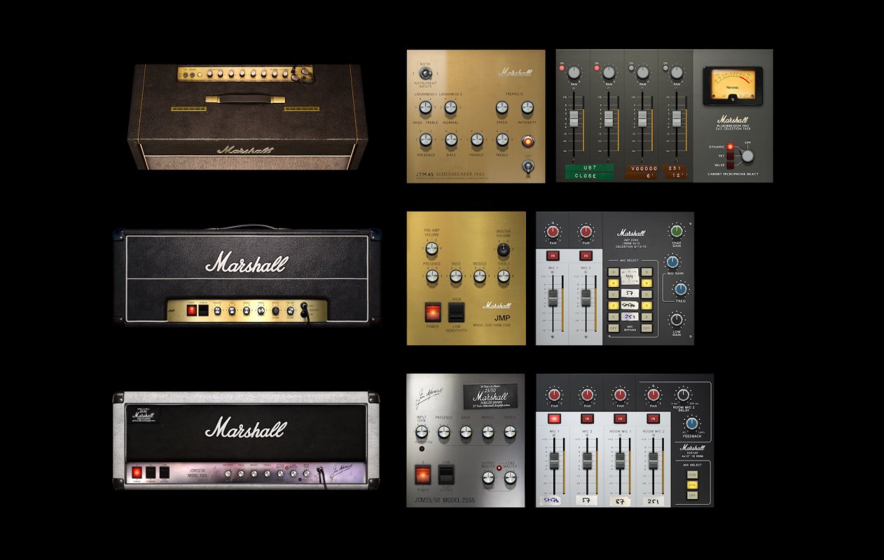 Mer information om "Softube & Marshall release three legendary guitar amps as native plug-ins and Amp Room modules"