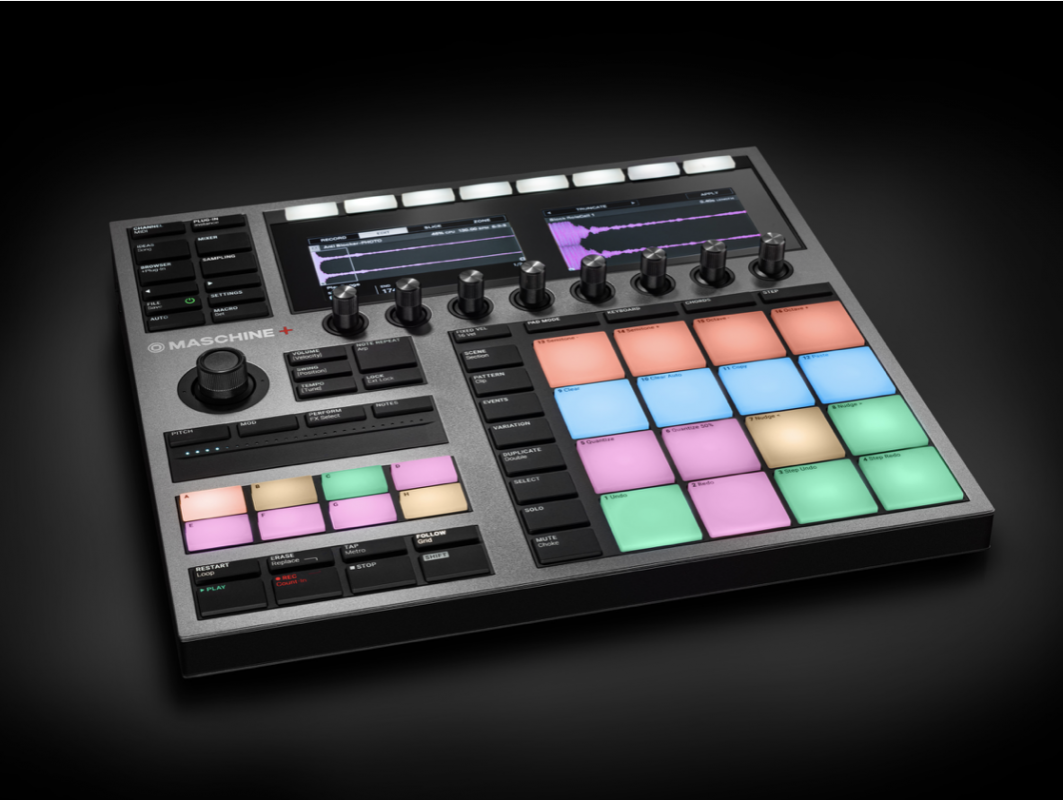 Mer information om "Native Instruments announces MASCHINE+, a standalone performance and production system"