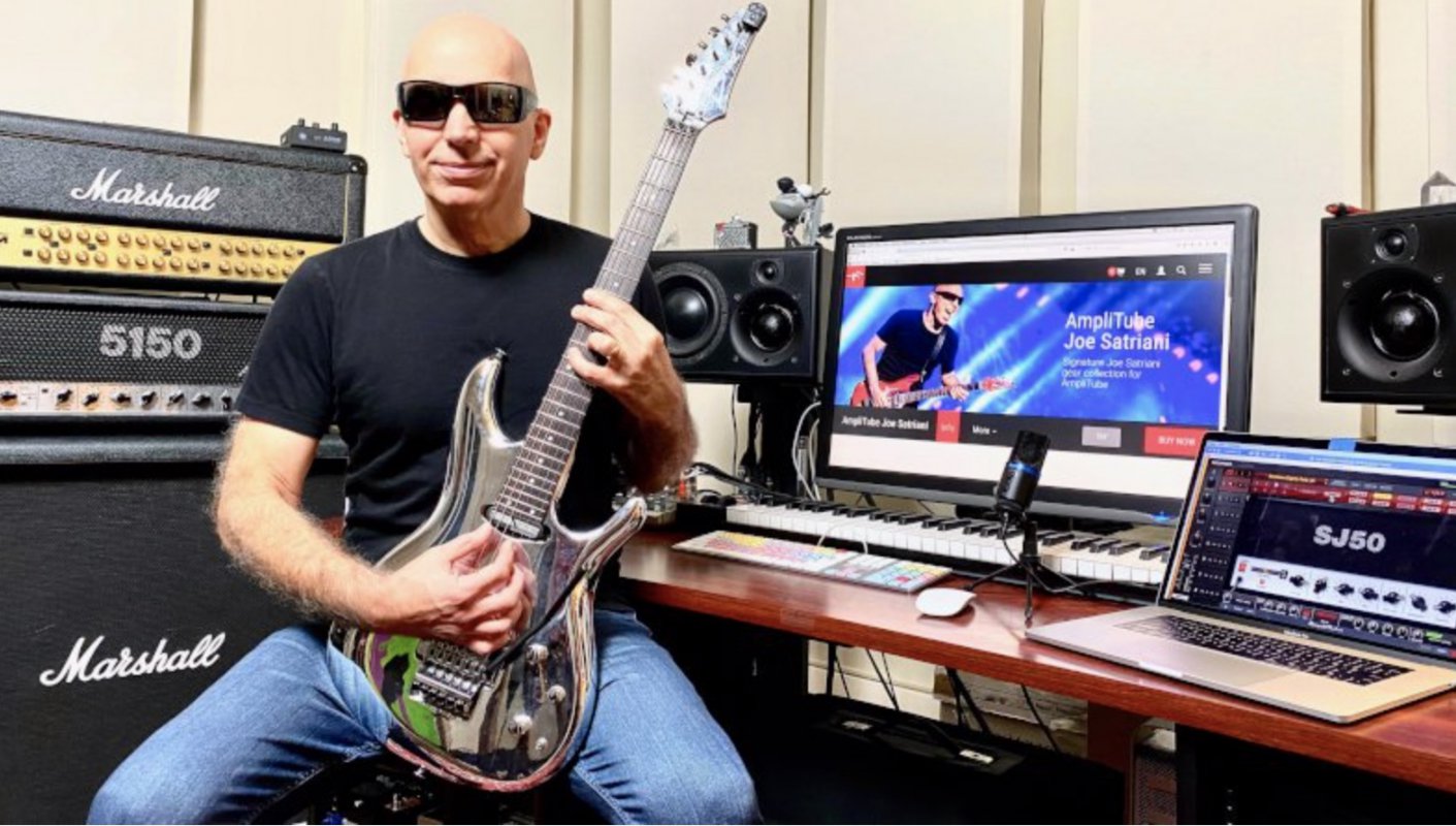 Mer information om "IK Multimedia and Joe Satriani debut exclusive original song celebrating the many sounds of Satriani"