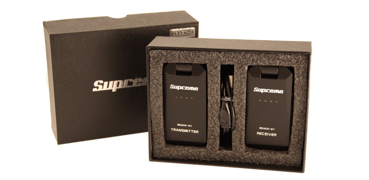 Mer information om "Supreme Reach-01 – New Wireless Instrument Audio System"
