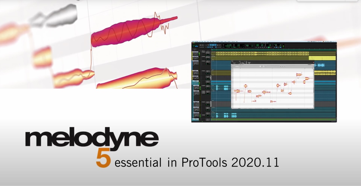 Mer information om "Melodyne now bundled with Pro Tools"