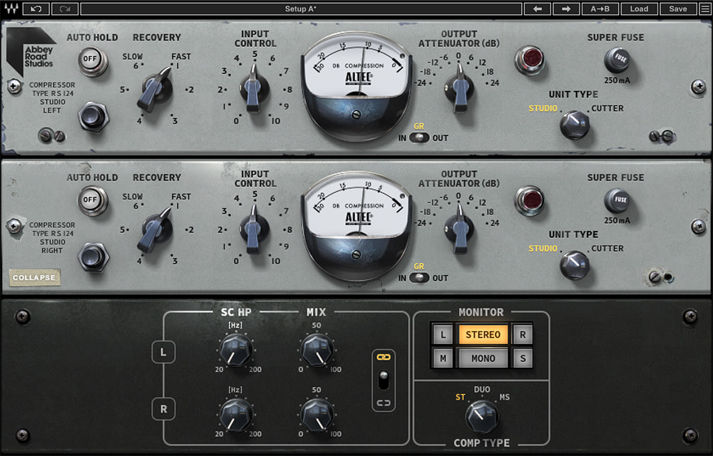 Mer information om "Waves releases Abbey Road RS124 Compressor"