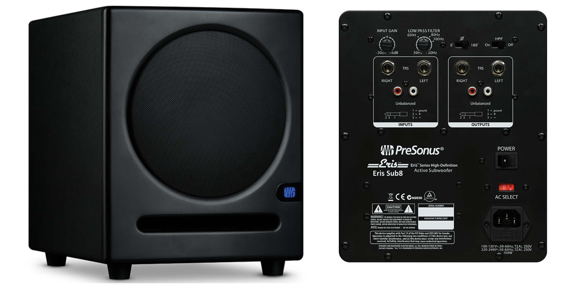 Mer information om "PreSonus Eris Sub8 Subwoofer Delivers Optimal Low End for Small Rooms"