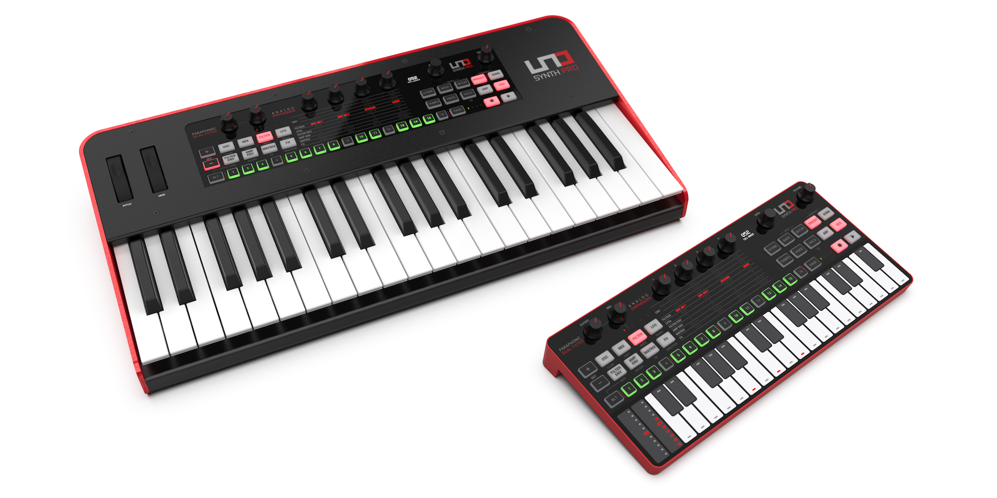 Mer information om "IK Multimedia announces UNO Synth Pro and UNO Synth Pro Desktop"
