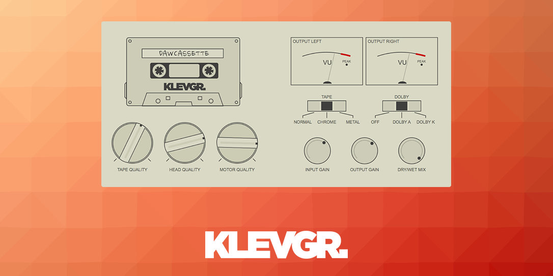 Mer information om "Focusrite gives Plug-in Collective members Klevgrand’s DAW Cassette tape effect for free"