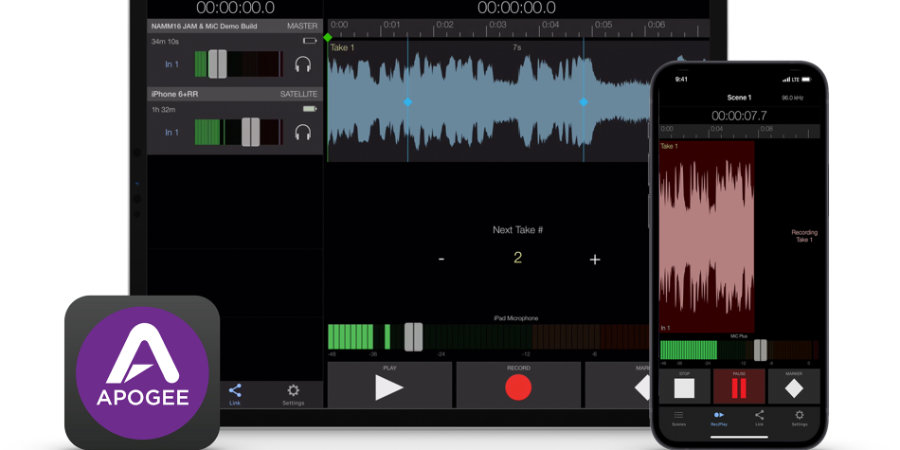 Mer information om "Apogee MetaRecorder Update Now Available on the App Store"