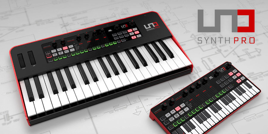 Mer information om "IK Multimedia releases UNO Synth Pro and UNO Synth Pro Desktop"