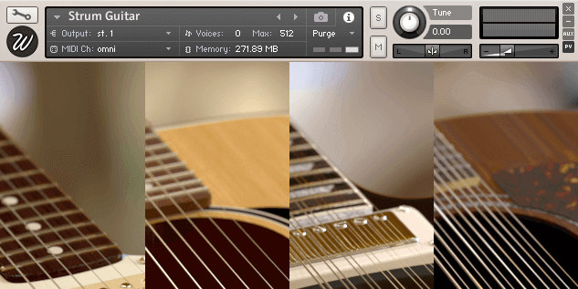 Mer information om "Wavesfactory Announce Strum Guitar"