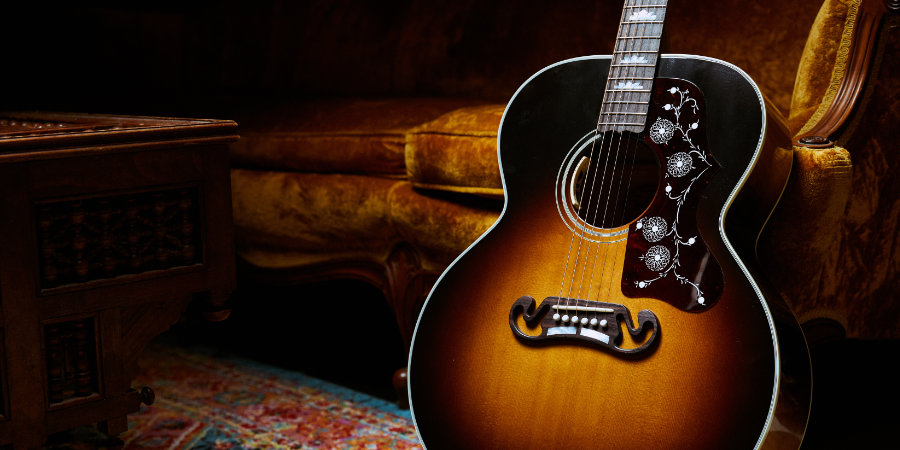Mer information om "Gibson announces Noel Gallagher Gibson J-150 Acoustic"