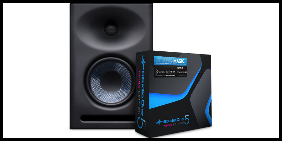 Mer information om "PreSonus Studio Monitors Now Bundled with Extensive Software Suite"