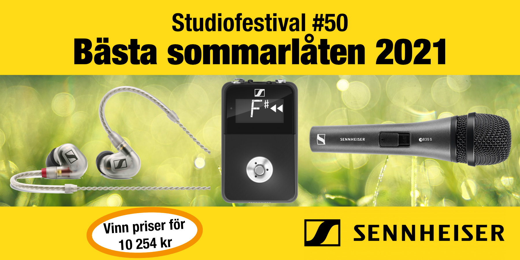 Mer information om "Studiofestival – bästa sommarlåten 2021"