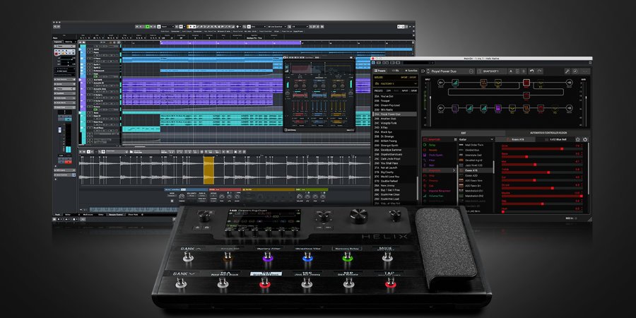 Mer information om "Line 6 partners with Steinberg to offer Helix Recording Bundle featuring Cubase Elements"