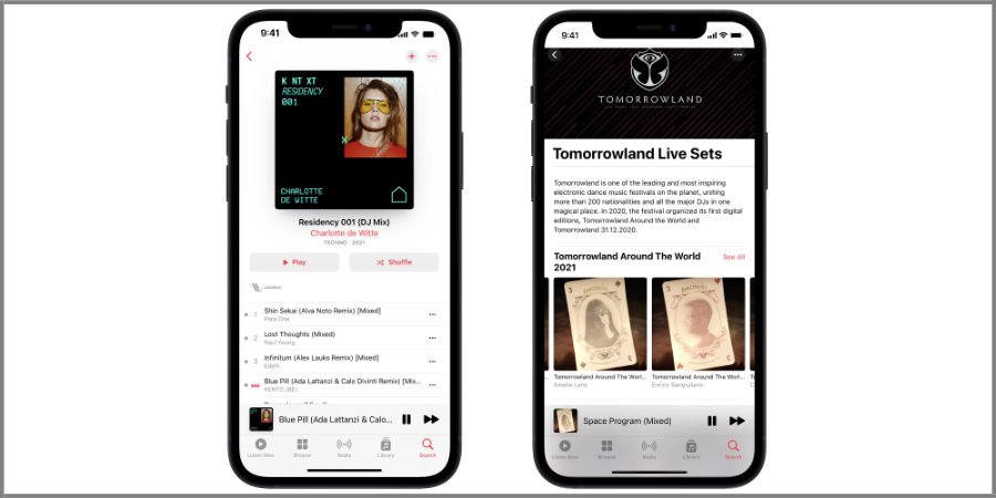 Mer information om "Apple lanserar ny teknik för att identifiera och kompensera alla kreatörer i en DJ-mix på Apple Music "