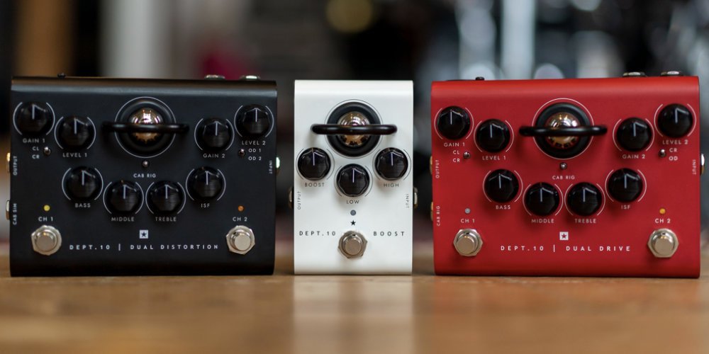 Mer information om "Blackstar announces Dept. 10 – the world’s most advanced valve pedals"