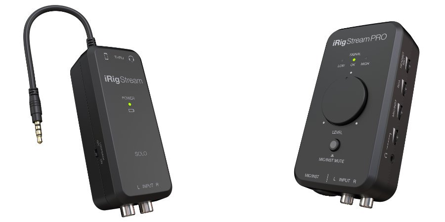 Mer information om "IK Multimedia releases iRig Stream Solo and iRig Stream Pro"