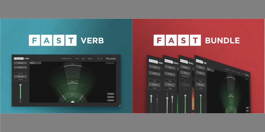 Mer information om "Focusrite introduce New FAST Verb Plug-in and FAST Bundle"