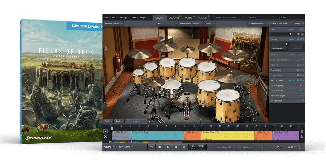Mer information om "Toontrack releases new SDX expansion for Superior Drummer 3"