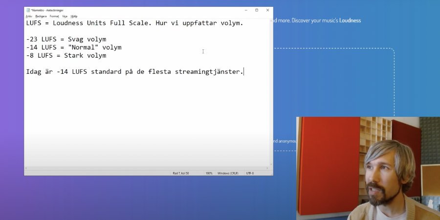Mer information om "Så får du rätt volymstyrka på din mix med LUFS (video)"