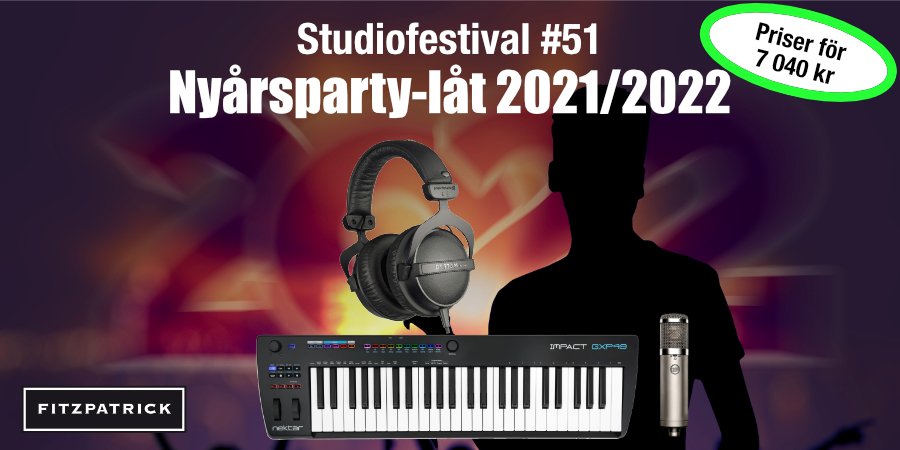 Mer information om "Låttävling EDM i Studiofestival #51"