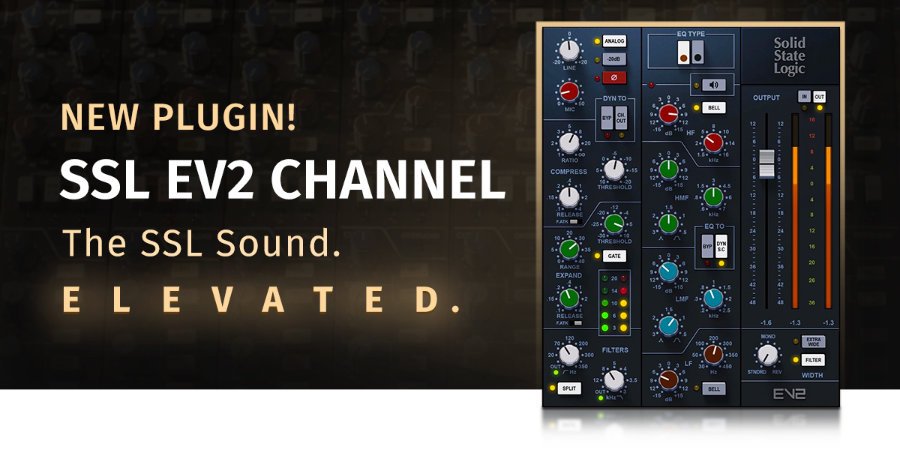 Mer information om "Waves introducing  SSL EV2 Channel"