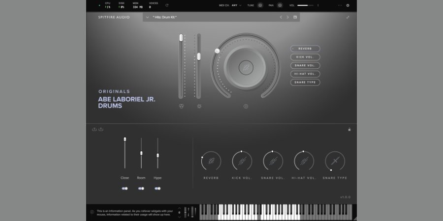 Mer information om "Spitfire Audio adds Abe Laboriel Jr. Drums to Originals series"