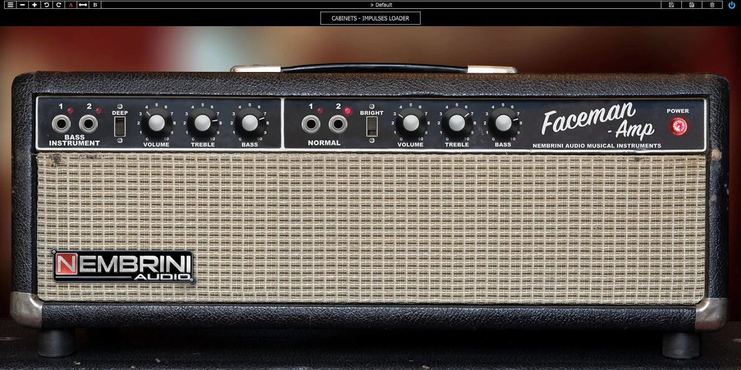 Mer information om "Nembrini Audio Launches The Faceman 2-Channel Head Guitar Amp Plugin"