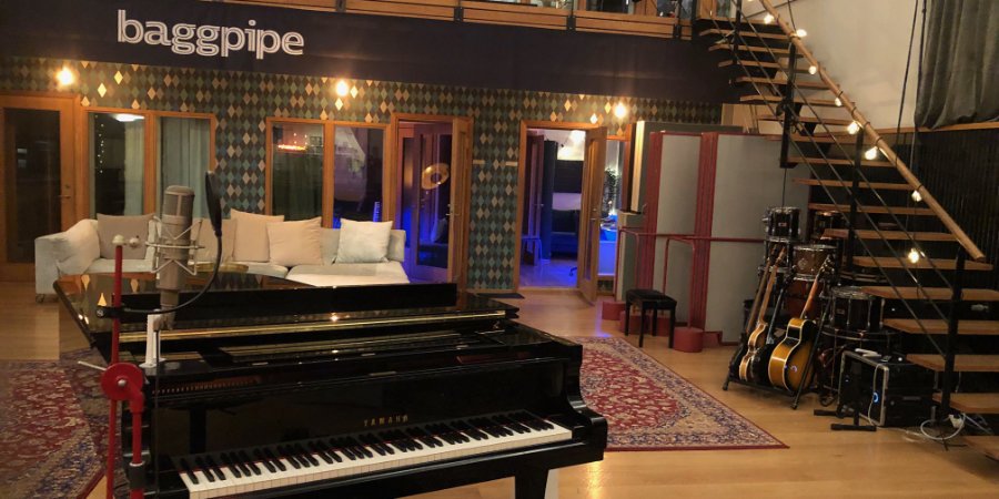 Mer information om "Baggpipe Studios – med framtidens syn på ljudupplevelser"